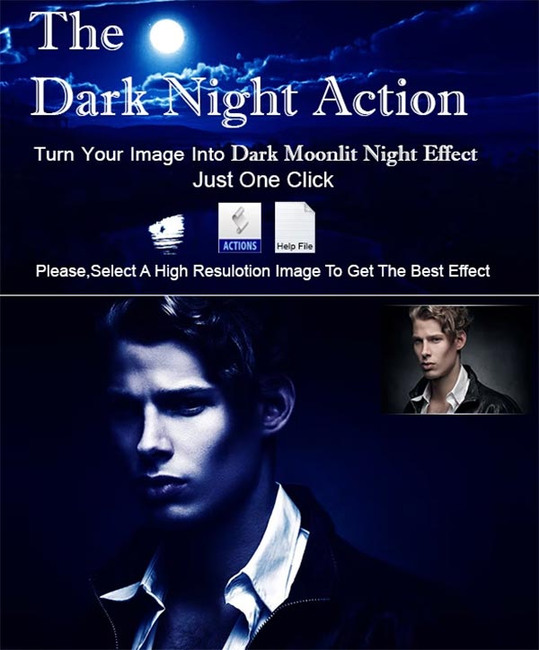 dark fantasy photoshop action free download